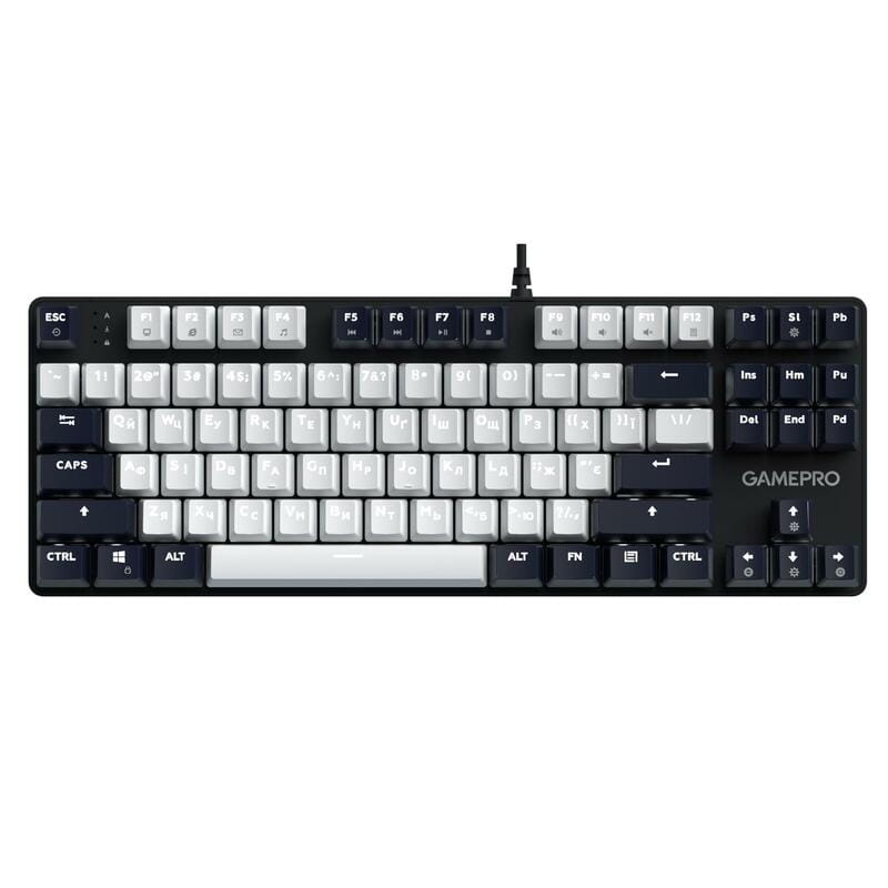 Клавиатура GamePro Genesis Metallic MK110B Outemu Red Swithes USB Black