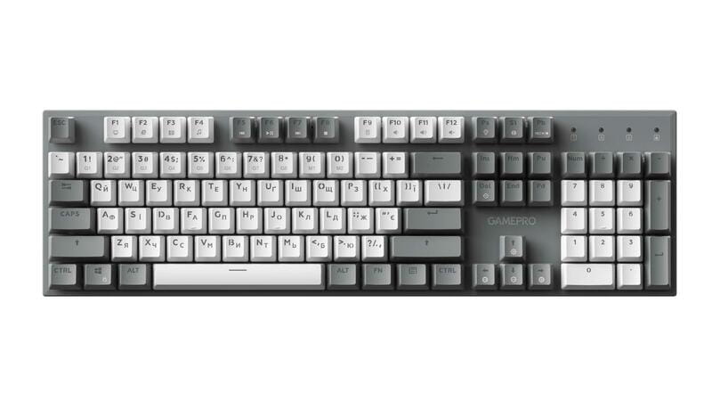 Клавиатура GamePro Genesis Metallic MK144G Outemu Red Swithes USB Gray