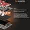 Фото - Клавиатура GamePro Genesis Metallic MK144G Outemu Red Swithes USB Gray | click.ua