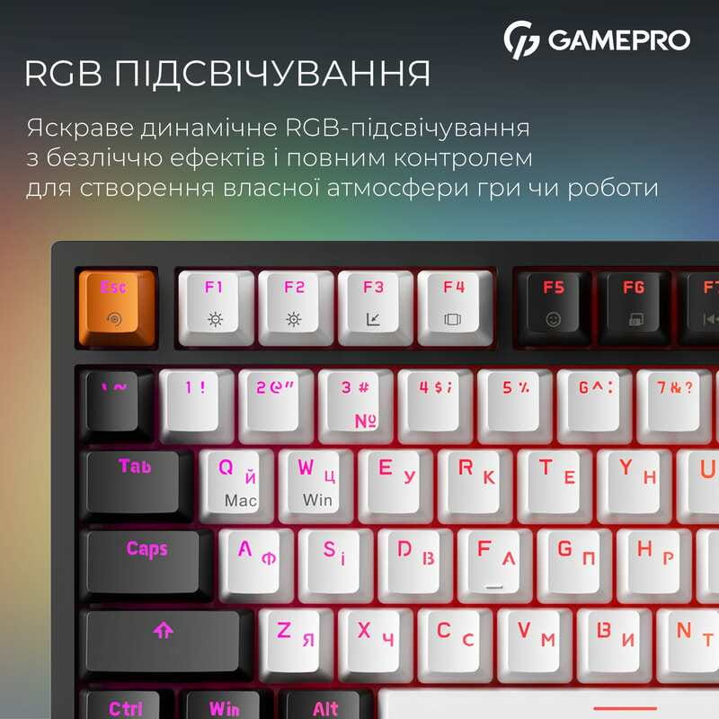 Клавиатура GamePro Asgard Valhalla Max MK160B Max USB Black