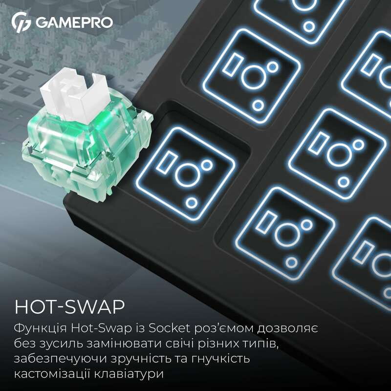 Клавиатура GamePro Asgard Valhalla Max MK160B Max USB Black