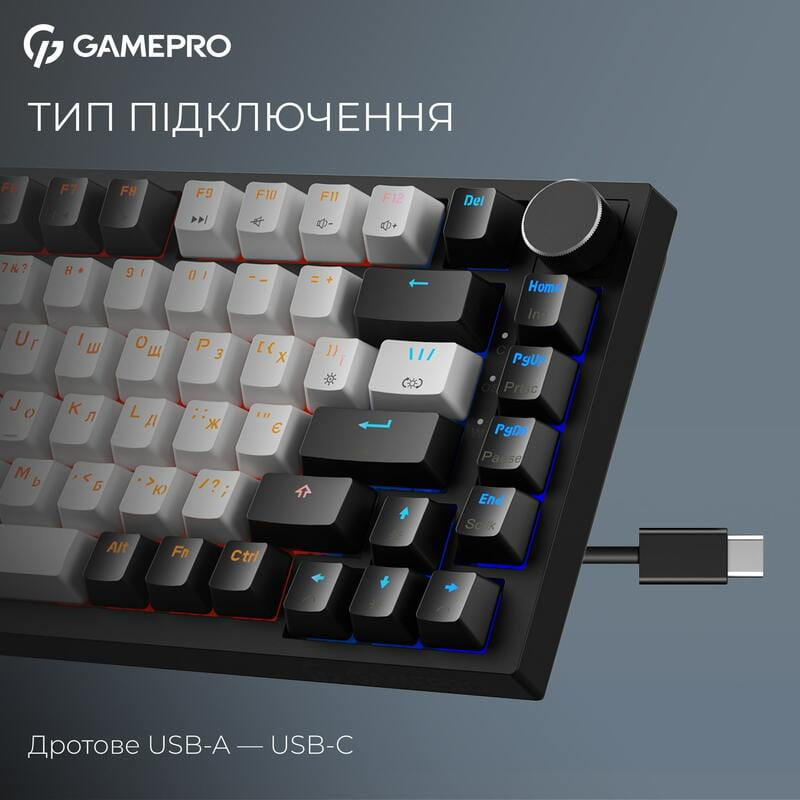 Клавиатура GamePro Asgard Valhalla Max MK160B Max USB Black