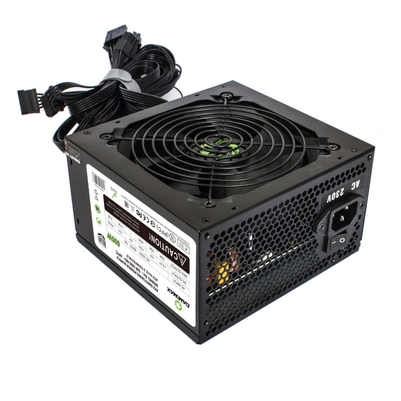 Блок живлення GameMax GM-600 80+ APFC 600W Black