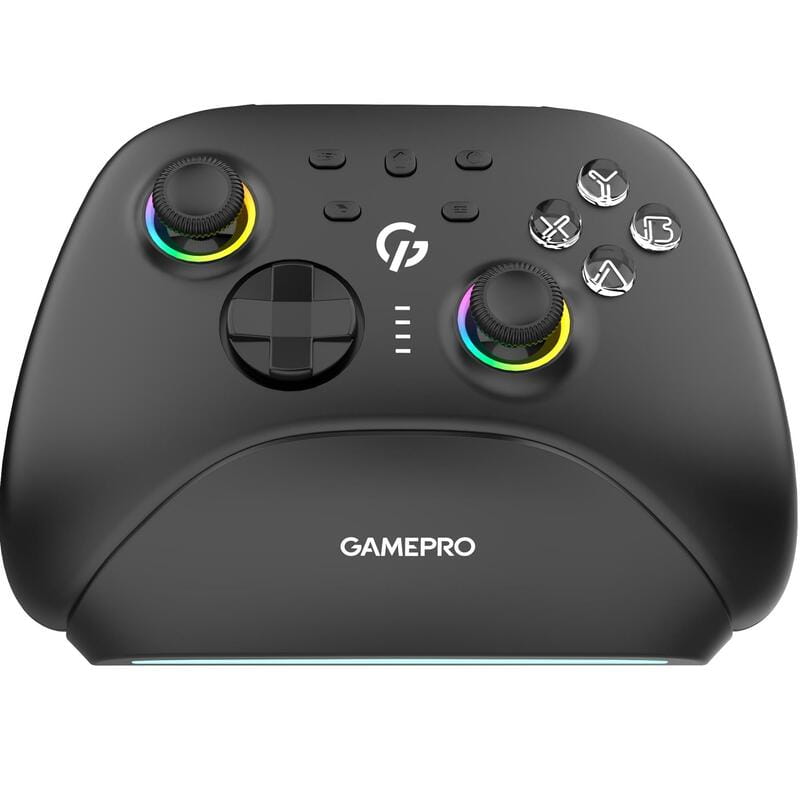 Геймпад GamePro із зарядною станцією GPX13BDOC Black