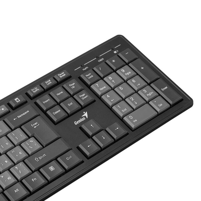 Комплект (клавіатура, миша) бездротовий Genius KM-8200 Black (31340003428)