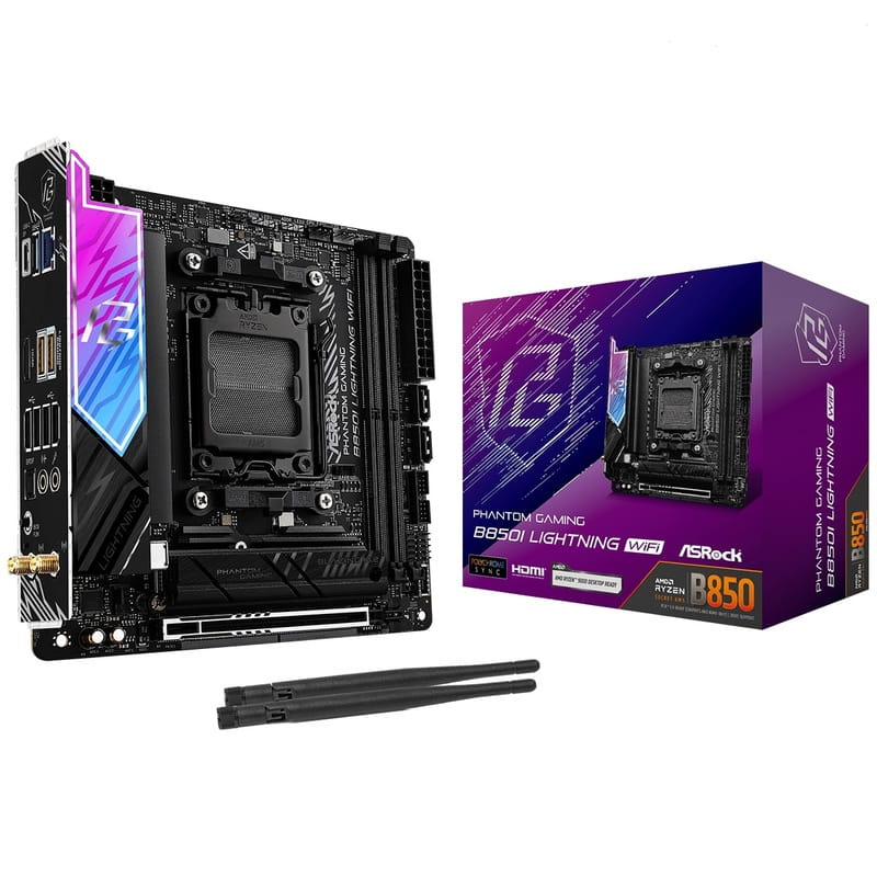 Материнская плата ASRock B850I Lightning WiFi Socket AM5