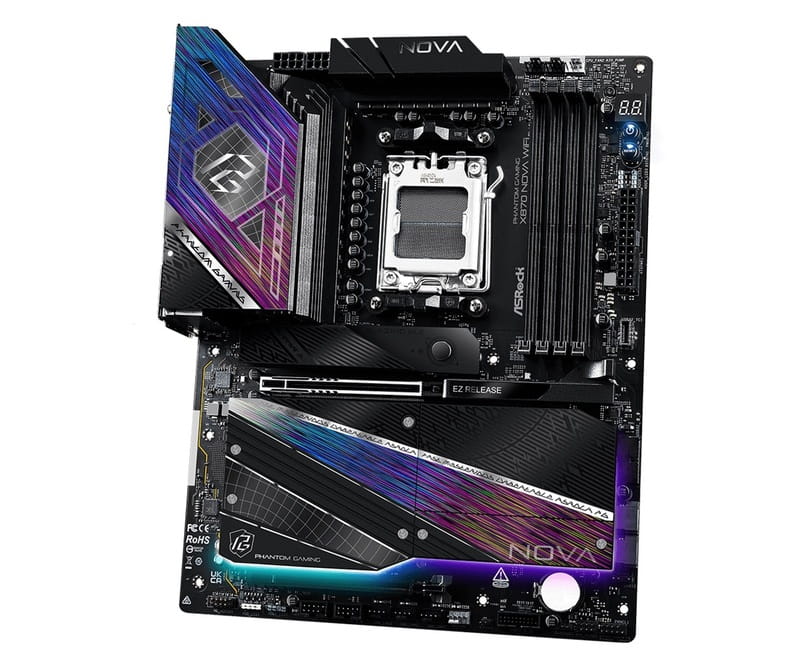 Материнська плата ASRock X870 Nova WiFi Socket AM5
