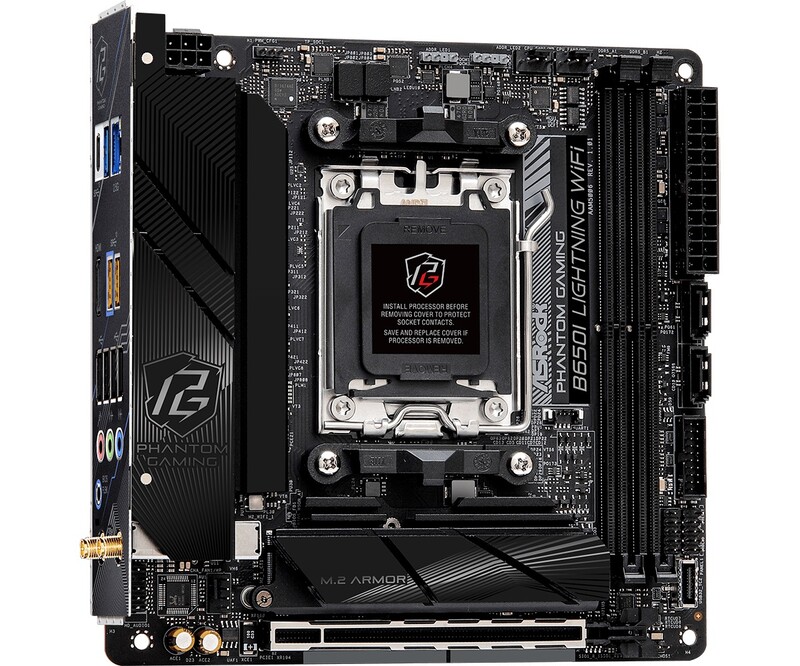 Материнська плата ASRock B650I Lightning WiFi Socket AM5
