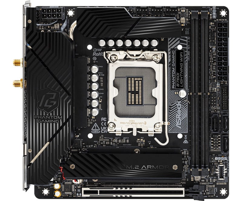 Материнская плата ASRock B760I Lightning WiFi Socket 1700
