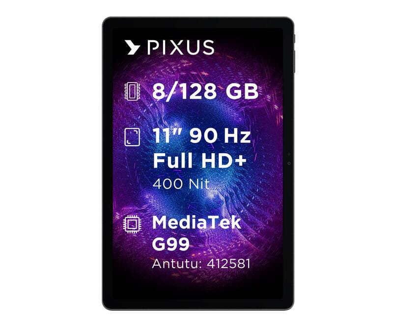 Планшет Pixus Titan 11" 8/128GB 4G Grey