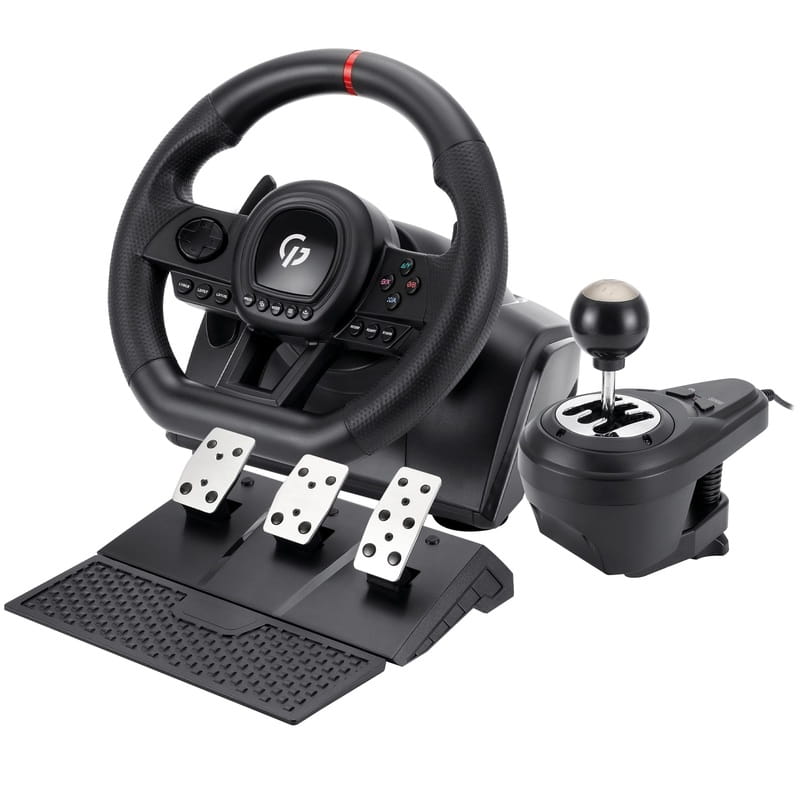 Кермо GamePro RW038PM з педалями та коробкою передач