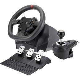 Кермо GamePro RW575PM з педалями та коробкою передач