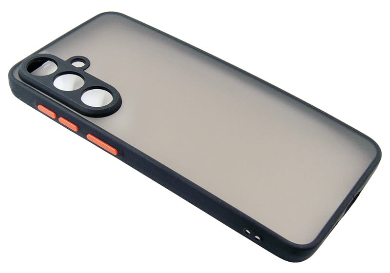 Чохол-накладка Dengos Matt для Samsung Galaxy S25 FE Black (DG-TPU-MATT-169)