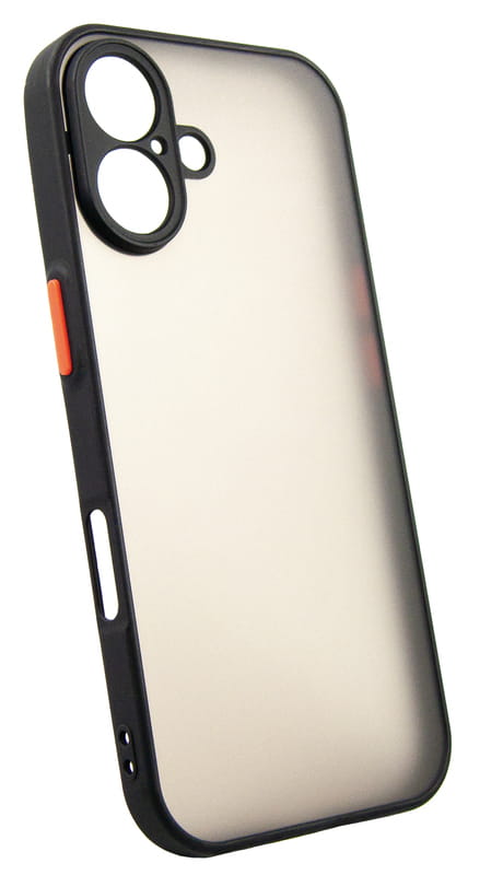 Чохол-накладка Dengos Matt для iPhone 17 Black (DG-TPU-MATT-170)
