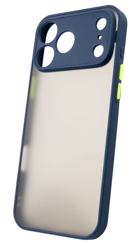 Чохол-накладка Dengos Matt для iPhone 17 Pro Max Blue (DG-TPU-MATT-172)