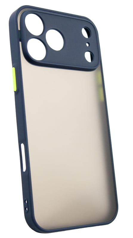 Чохол-накладка Dengos Matt для iPhone 17 Pro Max Blue (DG-TPU-MATT-172)