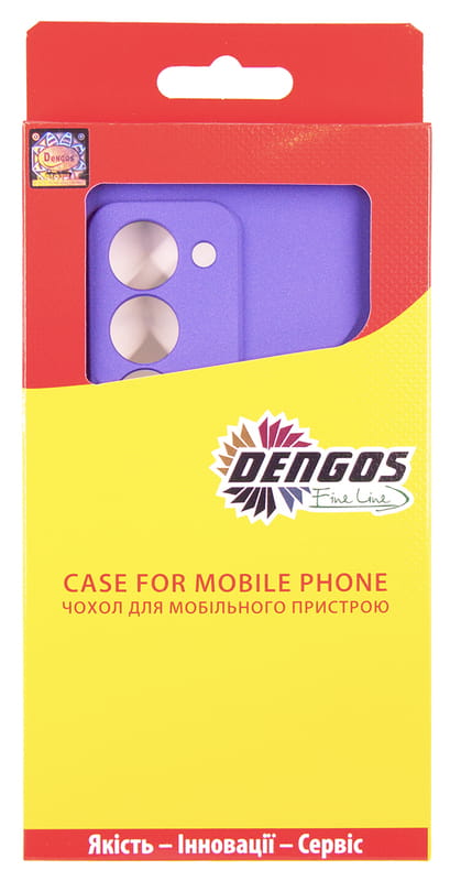 Чeхол-накладка Dengos Carbon для Xiaomi Redmi 15 Purple (DG-TPU-CRBN-239)