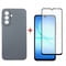 Фото - Чeхол-накладка Dengos Carbon для Samsung Galaxy A17 Grey (DG-KM-161) + защитное стекло | click.ua
