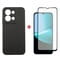 Фото - Чeхол-накладка Dengos Carbon для Xiaomi Redmi 15C Black (DG-KM-165) + защитное стекло | click.ua