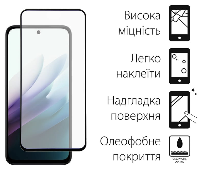 Чохол-накладка Dengos Carbon для Xiaomi Redmi 15 Purple (DG-KM-164) + захисне скло