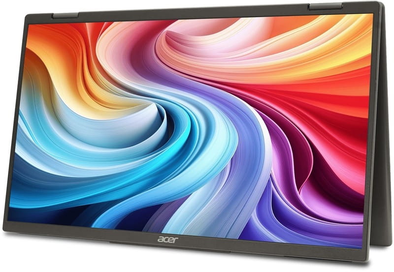 Монітор Acer 15.6" Dual Portable PD163QTbmiuux (UM.ZP3EE.011) IPS Black