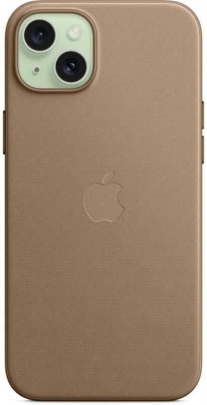 Чохол-накладка Apple FineWoven Case with MagSafe для Apple iPhone 15 Plus Taupe (MT473)