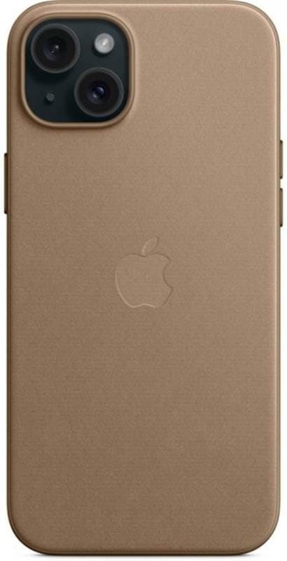Чохол-накладка Apple FineWoven Case with MagSafe для Apple iPhone 15 Plus Taupe (MT473)