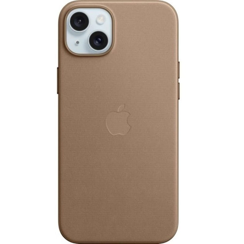 Чохол-накладка Apple FineWoven Case with MagSafe для Apple iPhone 15 Plus Taupe (MT473)