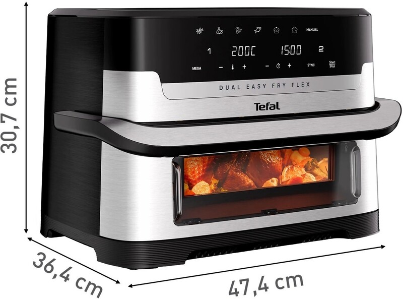 Мультипіч Tefal Dual Easy Fry Flex EY922DE0