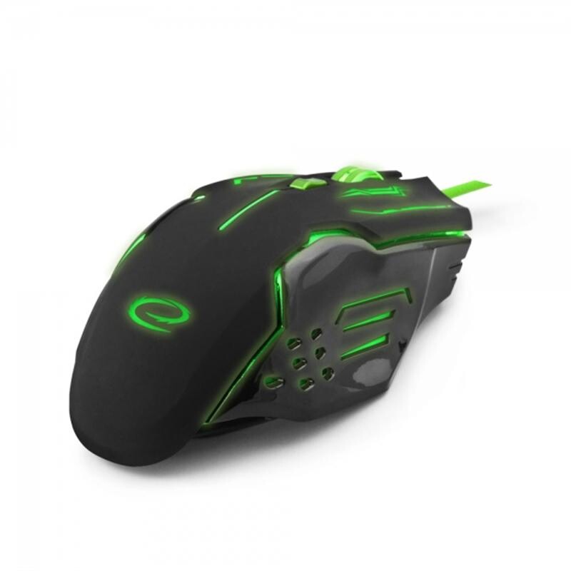 Мышь Esperanza MX403 Apache (EGM403G) Black/Green USB