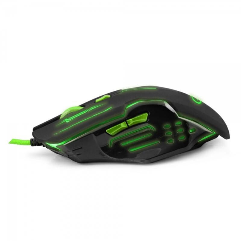 Мышь Esperanza MX403 Apache (EGM403G) Black/Green USB