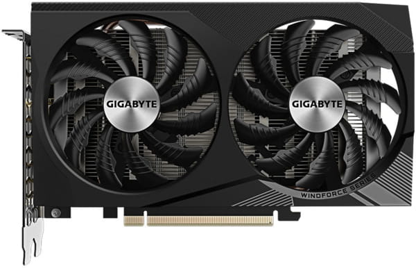 Відеокарта GF RTX 3050 8GB GDDR6 WindForce V2 Gigabyte (GV-N3050WF2V2-8GD)