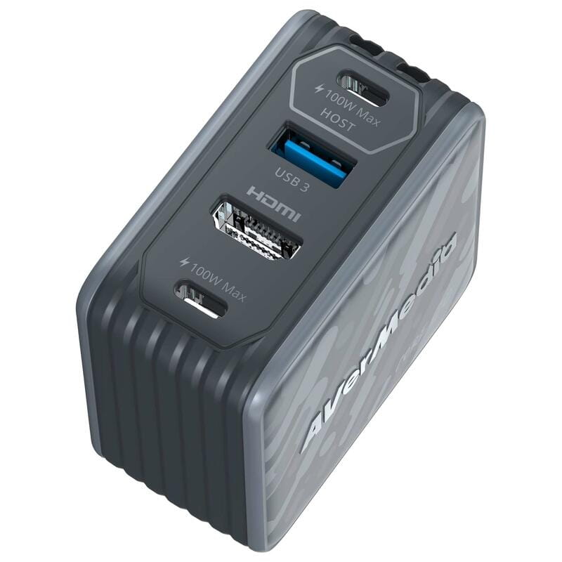 Зарядное устройство AVerMedia GC313 Core Go 100W Black (40AAGC313AWN)