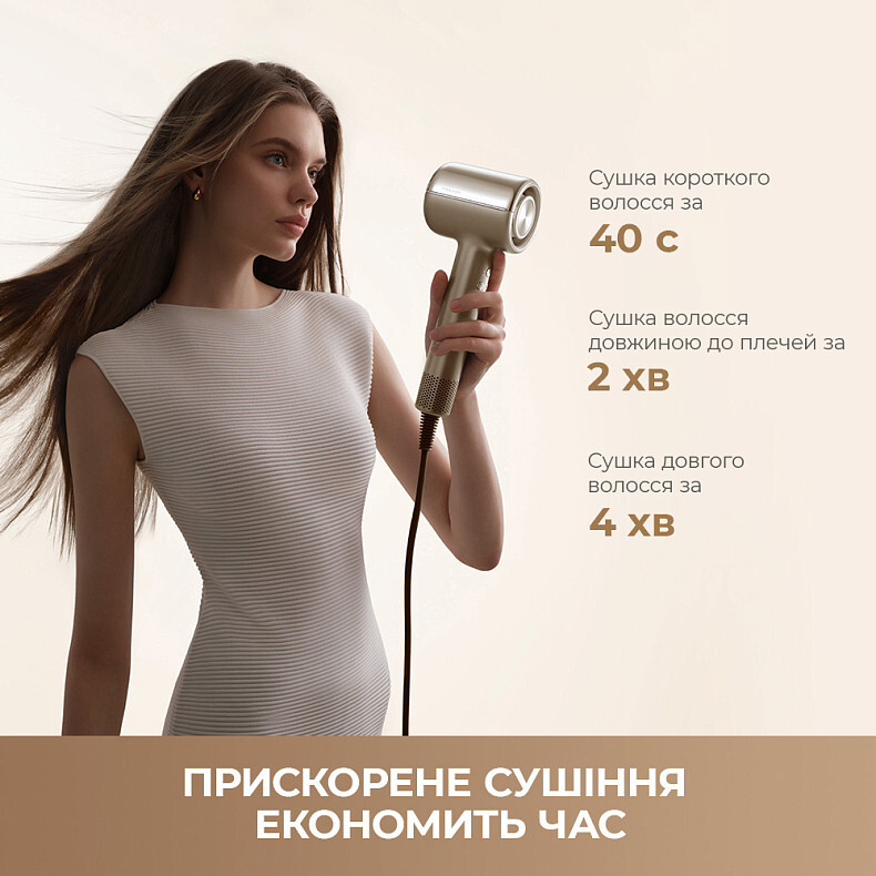 Фен Mova Shine 20 Silver (AMSH20-SIL)