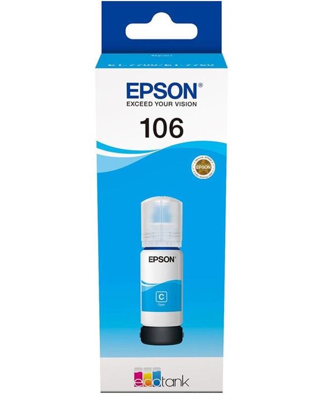 Чернила Epson L7160/7180 Cyan (C13T00R240) 70 мл