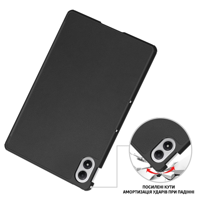 Чехол-книжка BeCover Smart Case для Xiaomi Redmi Pad 2 Pro 12.1" Black (714627)