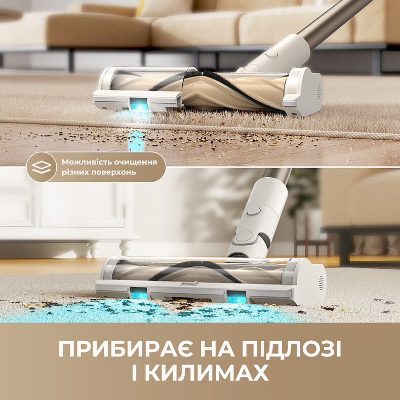 Акумуляторний пилосос Dreame R10s Aqua (VZV25A)
