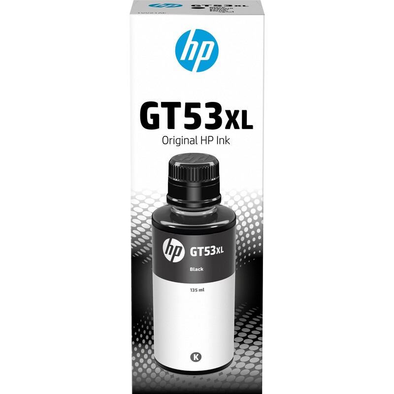 Чернила HP GT53XL Ink Tank 115/315/319/410/415/419, Smart Tank 500/515/530/615 Black (1VV21AE) 135 мл