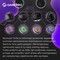 Фото - Геймпад GamePro с зарядной станцией GPS20BDOC Black | click.ua