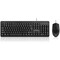 Фото - Комплект (клавіатура, миша) REAL-EL Standard 504 Kit Black (EL123100037) | click.ua