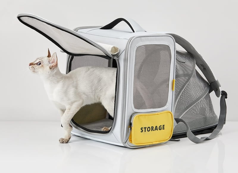 Рюкзак-переноска Petkit Breezy xZone Pet Carrier Grey (P7703)