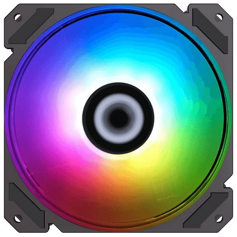 Вентилятор GameMax FN-12Rainbow-C9 Black
