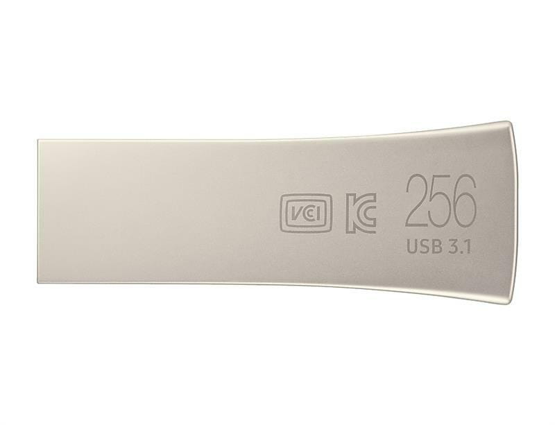 Флеш-накопитель USB3.1 256GB Samsung Bar Plus Champagne Silver (MUF-256BE3/APC)