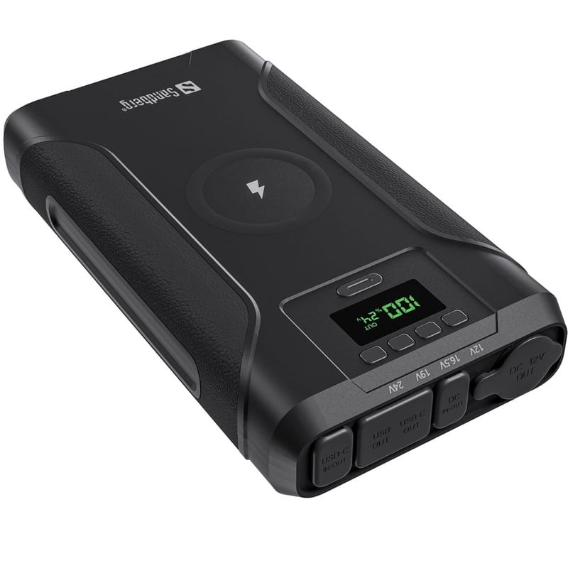 Універсальна мобільна батарея Sandberg Survivor Powerbank 76800mAh Black (421-15)