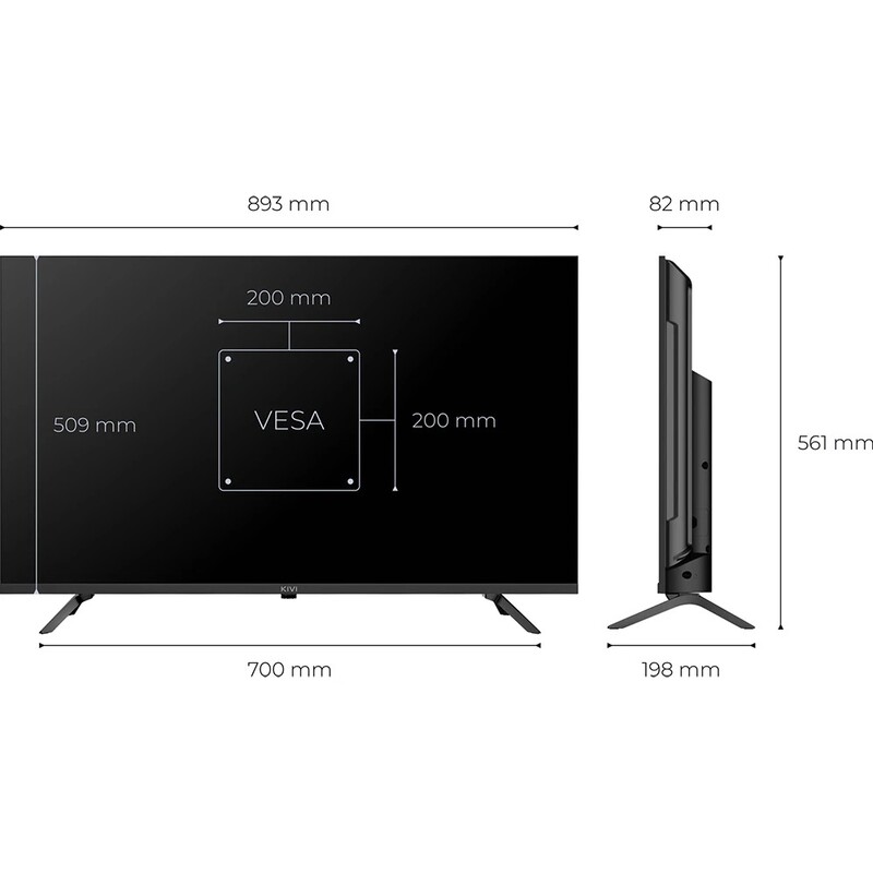 Телевизор Kivi 40F820KB