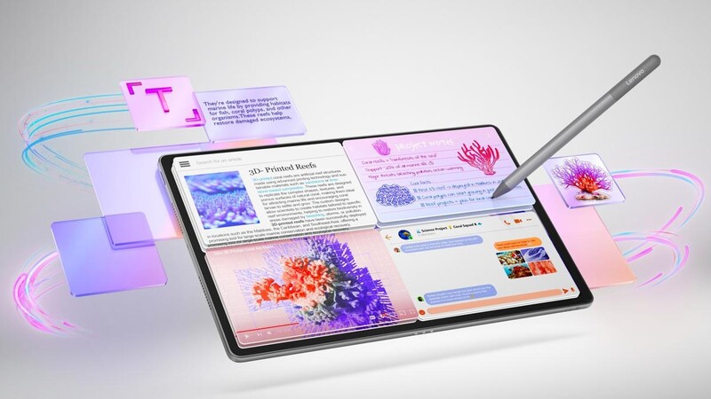 Планшет Lenovo Idea Tab Plus TB361FU 8/256GB Luna Grey + Pen (ZAG70055UA)