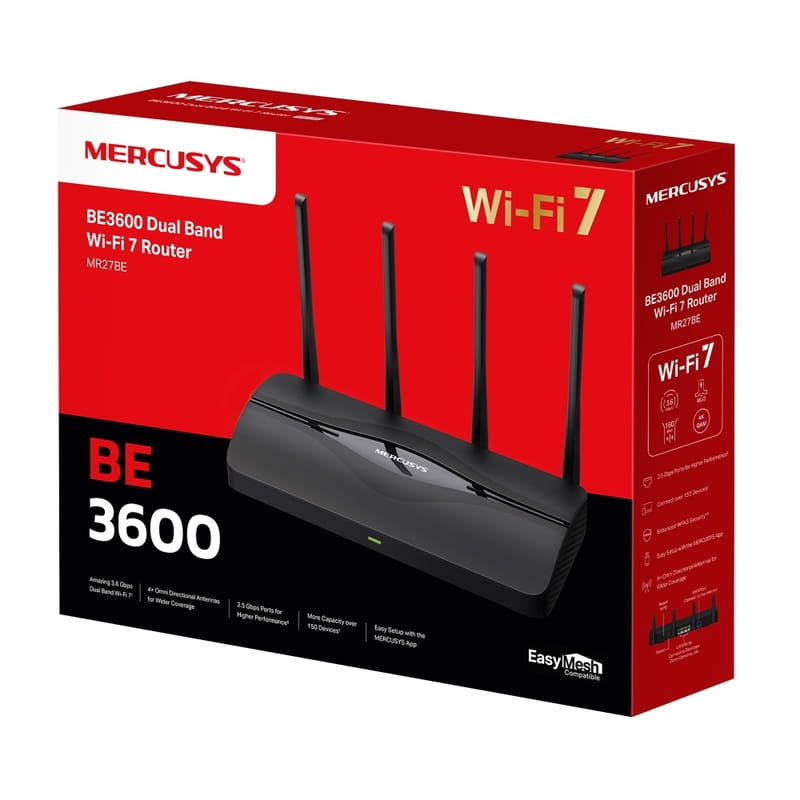 Бездротовий маршрутизатор Mercusys MR27BE