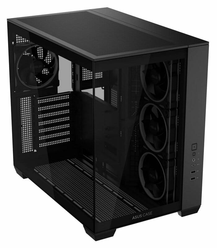 Корпус Asus A32 Plus Black Tempered Glass (90DC00S0-B19000)
