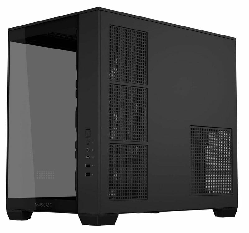 Корпус Asus A32 Plus Black Tempered Glass (90DC00S0-B19000)