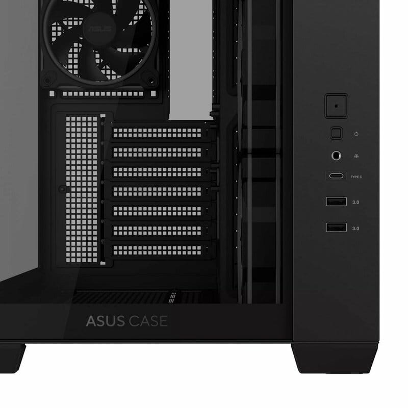 Корпус Asus A32 Plus Black Tempered Glass (90DC00S0-B19000)